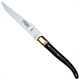 Laguiole Tradition Steakkniv Sort Horn med 1 messing krave