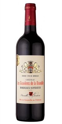  Chateau Les Gravières de la Brandille 2020 Bordeaux Supérieur 75cl